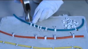 Pvc Cable Clip For Wall  Cable Clips Wire Round Type 6mm / 7mm /  8mm / 9mm / 10mm / 22mm / 25mm  100pcs