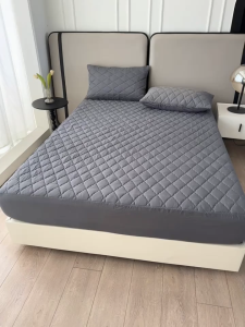 Waterproof Mattress Protector Cadar Kalis Air Fitted Bedsheet Tilam Cover Single Queen King Size Anti Dust Mite Ready Stock Fitted 12inch