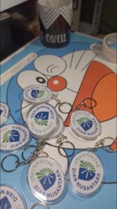 Gantungan Kunci Akrilik Bolak Balik / Ganci Akrilik Custom / Ganci Akrilik 2 Sisi