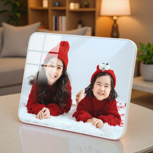 Modern Minimalist Wedding Photo Frame Stand Wall Hanging Creative Childrens Photo Decoration Home Accessories Rectangle Density Board