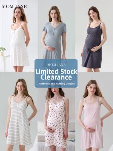Mom Jane | Pregnant Nursing Dress Nightgown Padded Maternity Dress