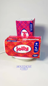 8 Pcs Tisu Wajah / Tissue Jolly 250 Sheets 2 Ply Hemat & Kuat