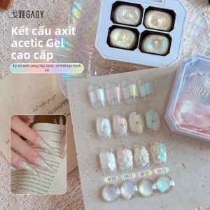 GAOY | Gel Móng Tay Bóng Sáng Chất Liệu Satin