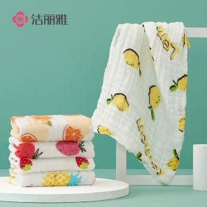 Pure Cotton Muslin Towels for Babies Face And Hand Wipes Newborn Essential Soft Absorbent Gentle on Skin Baby Saliva Scarves