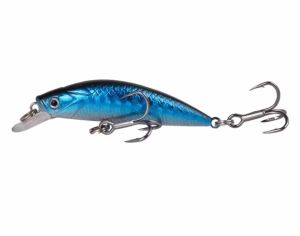 Umpan Minnow Abu Tua 50mm - Replika Altron S 50 Multicolor Warna-Warni untuk Panahan