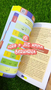 Iqro Juz Amma Custom Nama dan Foto Isi Fullcolor Dilengkapi Dengan QR Code