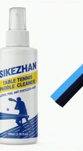 Xịt Vệ Sinh Vợt Bóng Bàn SIKEZHAN Khôi Phục Độ Bám Dính Loại Bỏ Bụi Bẩn Kéo Dài Tuổi Thọ Cao Su Với Miếng Bọt Biển Phụ Kiện Bóng Bàn.