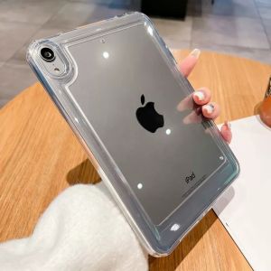 HEXDRAGON เคสฝาหลังเคสแข็งใสขอบคริสตัลแบบนิ่มสำหรับ IPad Mini 6 4 5 Air5 Air4 Air 3 10.5 IPad 9th 8th 7th รุ่น 10.9 IpadPro 11 กันกระแทกแบบใส