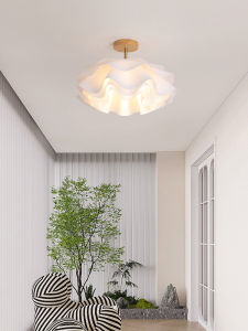 XISHANGJIAXI | Modern Simple Cream Cloud Skirt Pendant Light
