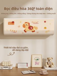 Bao Che Máy Lạnh Treo Tường Chống Bụi Chống Ẩm Không Cần Khoan Hình Cartoon