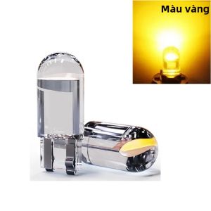 Nhiều Màu Sắc T10 DC 12V LED Nêm Biển Bóng Đèn Bộ 50 Xe Xi Nhan CANBUS Kính COB 6000K Dome Đèn Đọc Sách Bút Đánh Dấu