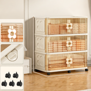 XINGYOU | No-Assembly Foldable Baby Clothes Storage Cabinet