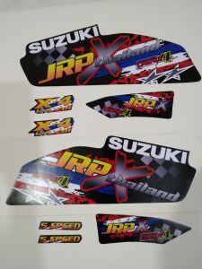 Suzuki x-4 Thai concept decals