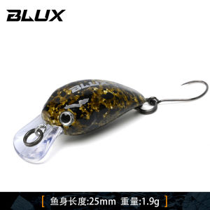 Mini ALLBLUE 1.9g Rock Single Hook Lure Hard Bait Micro Stream Trout Bass Fishing Dummies for Lake Reservoir Stream Fishing