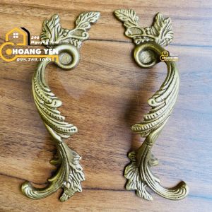 Tay nắm cửa tủ bằng đồng Tay kéo tủ bếp tay nắm tủ quần áo - T47