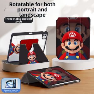 YOUSIDUN | Suitable for ipad protective case tablet case Apple ipad air 11 inch protective case mini7 special 9 protective case 5 New Year Pro11 10th generation 9 Christmas 30% off 8 rotatable 6 red CASE