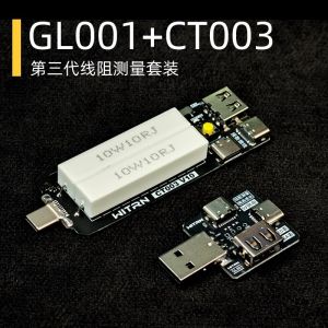 Bảng Mạch Đo Điện Trở Đa Chức Năng USB-C Bộ Chuyển Đổi Điện Áp/cuộc Dòng Điện Gợn Sóng Và Cáp Cho WITRN K2