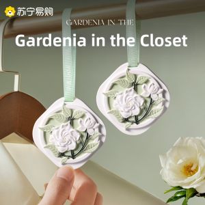 Long-Lasting Jasmine And Osmanthus Flower Aromatherapy Closet Fragrance Gypsum for Bedroom Home Use High-End Atmosphere Hanging Ornaments