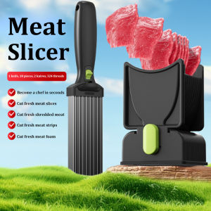Professional Manual Meat Slicer & Knife Set for Precise Meat Slicing – Ideal for Fresh Beef Pork Chicken Breast & More