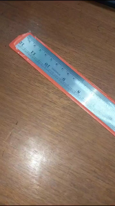 Penggaris Besi 30 cm Joyko Satuan - Mistar Stainless Steel Ruler - Murah