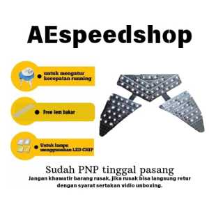 stoplamp running vario 125 old lampu rem variasi lampu belakang 8 mode otomatis PNP