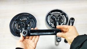 【Delivery 24 hours】PROWHEEL crankset 42T\48T 170mm 9-11speed Crank Arm Aluminum Alloy MTB crankset