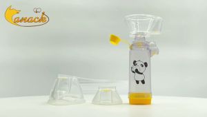 Aerosol Chamber Silicone Aerosol Inhaler Chamber Nebulization Bottle High Quality Asthma Spacer Inhaler for Adult Child Baby