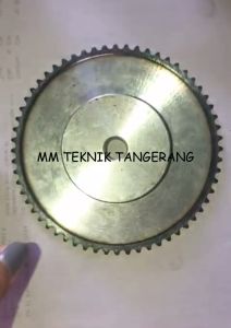 Sprocket RS 120 x 47 T Gear Rantai Single Gir gigi Z 47T RS120 -1 120Z47 120X47T 120-1 tipe B