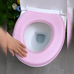EVA Toilet Seat Cover Waterproof Toilet Cover Self Adhesive Has Elasticity Soft and Thick Universal Toilet Seat Cushion