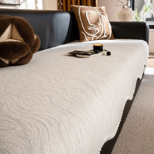2025 New Style Irregular Shape Sofa Cushion One Piece Straight Row Anti Slip Sofa Seat Pad Four Seasons Universal Sofa Cover Cloth
