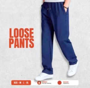 Celana Panjang Chino Pria Standar Reguler Setraigh Jumbo Casual M.XXL