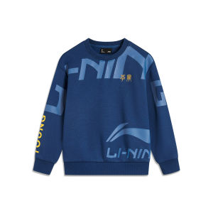 LI-NING KIDS | Fleece New Style Hoodie Red