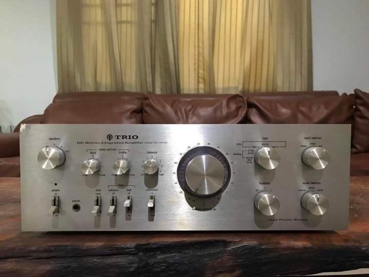 TRIO プリメインアンプ　KA-7100D 2025年最新】KA-7100Dの人気アイテム - メルカリ