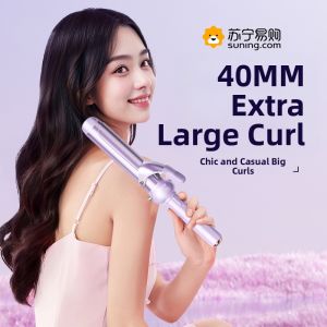 Negative Ion Hair Curling Iron 40mm Large Curl Female Low Power Portable Travel Student Hair Styling Tool Dooraa 177 Model