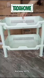 Kệ Úp Chén Bát Kệ Chữ Nhật 2 3 Tầng Việt Nhật 5575/5575-1 Giá Để Bát Đĩa Nhà Bếp - TADAHOME