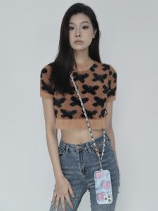 Ousuman New Arrival Japanese Style Mobile Phone Lanyard Crossbody over-the-Shoulder Female Classy Apple Anti-Lost Mens Shoulder Strap Climbing Rope Camera Wide Version Phone Halterneck Phone Case Lanyard Clip 10mm Outdoor