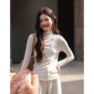 3D Flower Cable Knit Sweater Outerwear White