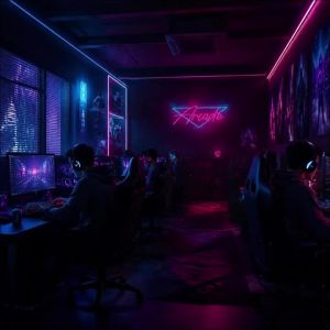 Đèn Neon LED Trang Trí Tường Phòng Game Phòng Nghỉ Nam Quầy Bar - Đèn Neon Sử Dụng Nguồn USB Món Quà Tuyệt Vời Cho Game Thủ Chất Liệu Acrylic
