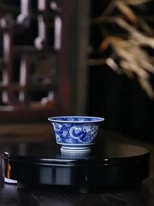 SANQINTANG | Tách Trà Sứ Vẽ Tay