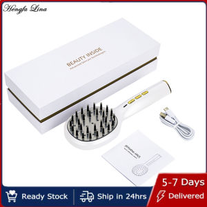 Hengfa Lina New Arrival Laser Hair Comb Electric Hair Comb Red Light Therapy Head Massager Hair Brush Restore Therapy Hair Loss Device