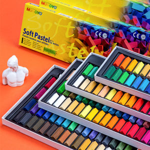 Korea Mungyo 24/36/48/64 Colors Square Mini Soft Pastels Chalk set Drawing Art Pastel Set Colored Chalk Painting supplies