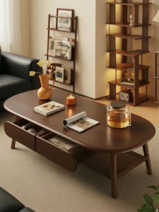 OYIla | Vintage Style Living Room Coffee Table Simple Design