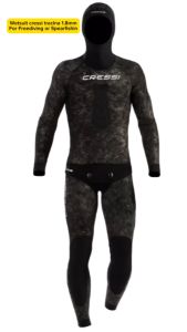 Wetsuit Cressi TRACINA Ultraspan V1.8 ( Spearfishing/Freediving) / Pakaian Selam / Baju Spearfishing / Freediving / Alatselam.com
