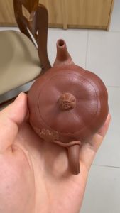 Ấm trà tử sa độc ẩm Tiểu Bí Ngô (110ml)