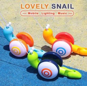 R. Toys Siput goyang viral nyala lampu dan musik mainan siput goyang musik