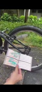 20 Chiếc Phản Quang Dán Bánh Xe Cho Xe Đạp Ô Tô Moto Dạ Quang Màu Huỳnh Quang Tầm Nhìn Ban Đêm Viền Băng Trang Trí Chiều Dài 10Cm