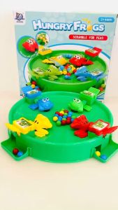 [GAME GIA ĐÌNH] Đồ chơi ếch ăn bi 4 người vui nhộn ếch ăn kẹo/ hạt đậu Hungry Frogs luyện nhanh tay mắt cho bé HZ024