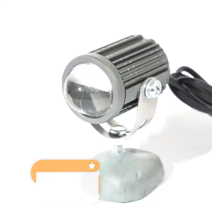 [พร้อมส่ง]  ไฟหน้าเลนส์ LED ไฟสองสี สีขาวสีเหลือง รถจักรยานยนต์ มินิไฟขับสปอตไลท์ ไฟตัดหมอก Motor Light