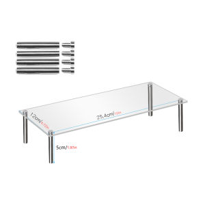 Clear Acrylic Display Risers for Figures Cupcakes and Jewelry Display Stands Riser Shelf for Cupcake Toys Collectibles