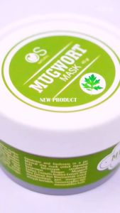 Larissa Mugwort Mask - Masker Wajah Mugwort Untuk Kulit Berminyak & Berjerawat